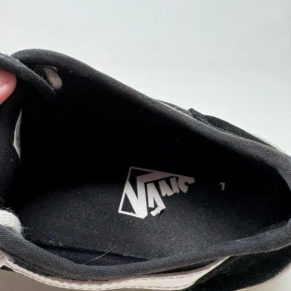 Vans Off The Wall 50714 Black Casual Shoes Sneakers Size 6.5 Mens